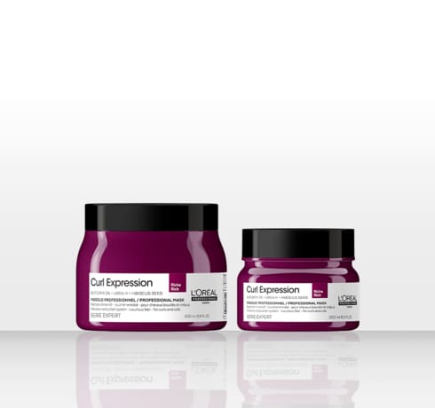 Masque Hydratant L'Oréal Curl Expression - 500 Ml - Professionnel Pour Cheveux Bouclés